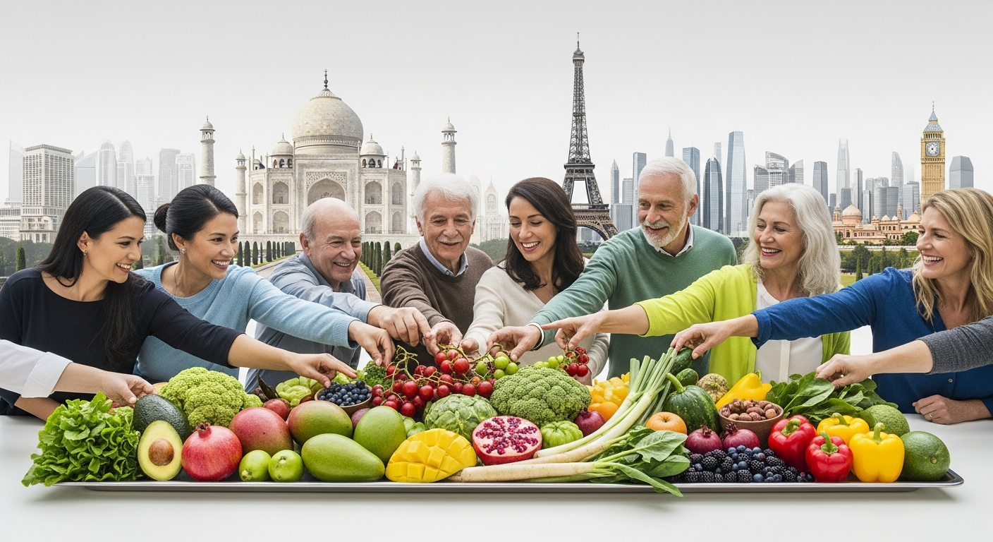 Unlock the Vibrant World of Vegetarians: A Global and Indian Vegan Perspective