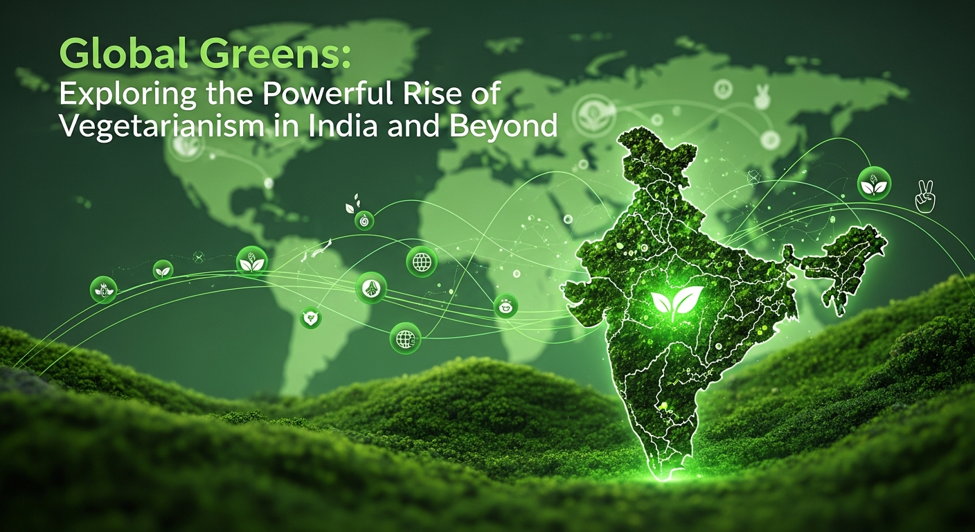 Global Greens: Exploring the Powerful Rise of Vegetarianism in India and Beyond